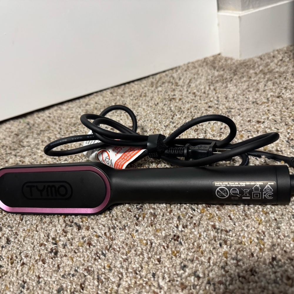 TYMO Black and Pink Hair Straightener